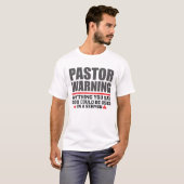 パストル警告おもしろいス Tシャツ (正面フル)