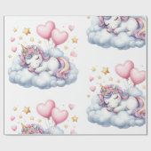 パストル・ユニコーン ラッピングペーパー (フラット)