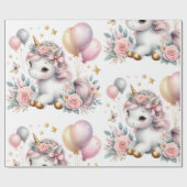 パストル・ユニコーン ラッピングペーパー (フラット)