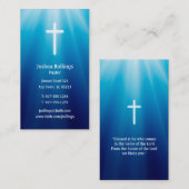 パストル|十字エレガント線 名刺 (正面/裏面)