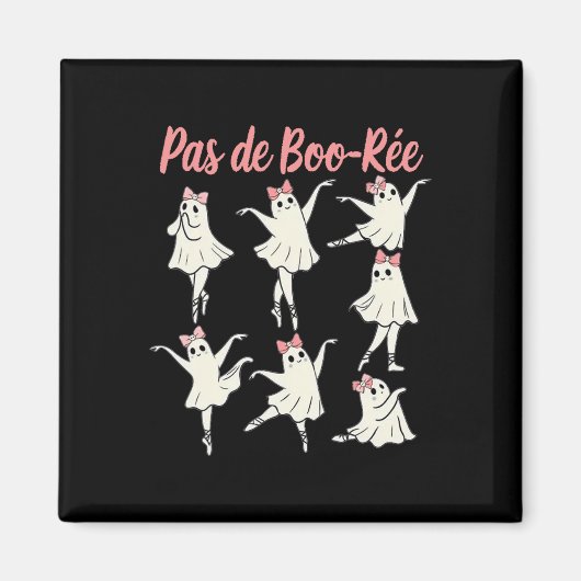 パスドゥブーレバレエコケットダンサー幽霊 不気味 マグネット (正面)