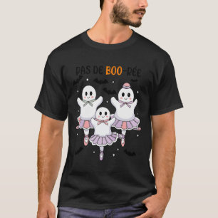 パスドゥブーレバレエダンサー不気味幽霊ハロウィー Tシャツ