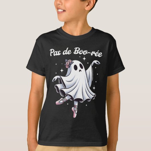 パスドゥブーレバレエダンサー幽霊ダンス先生H Tシャツ (正面)