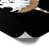 パスドゥブーレビレおもしろいット幽霊ハロウィーンダンス ポスター (角)