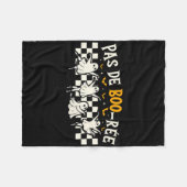 パスドゥブーレ幽霊ビレットダンサーハロウィーンダンス フリースブランケット (正面(横))