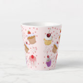 パスドリティパターン カフェラテマグ (正面)