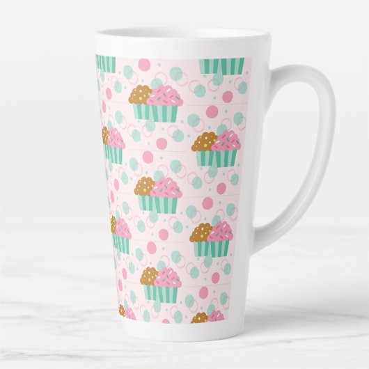 パスドリトス模様 カフェラテマグ (右)