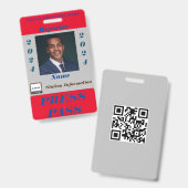 パスバッジを押す バッジ (正面＆裏面)