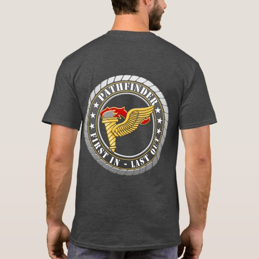 パスファインダー基本Tシャツ(濃色) Tシャツ (裏面)