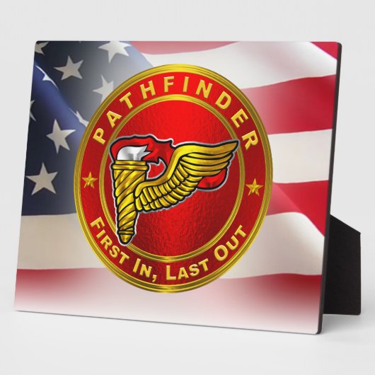 パスファインダー「最初の入力、最後の出力」 フォトプラーク (側面)