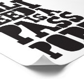 「パスポートが必要だ」ポスター ポスター (角)