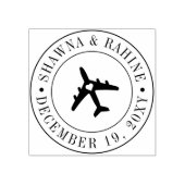 パスポートスタンプ旅行テーマ行先結婚式 ラバースタンプ (インプリント)