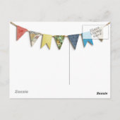 パスポートスタンプ旅行ポストカード – ありがとう ポストカード (裏面)