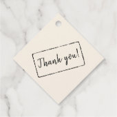 パスポートスタンプ編集可能な色の旅行テーマ フェイバータグ (裏面)