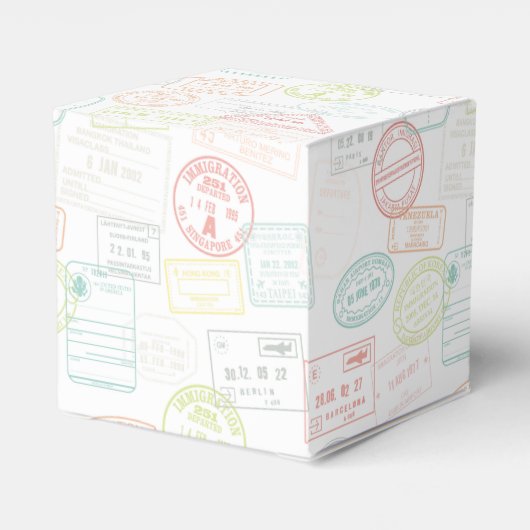 パスポートスタンプ パステル アップ&アウェイパーティーフェイバーボックス フェイバーボックス (裏面サイド)