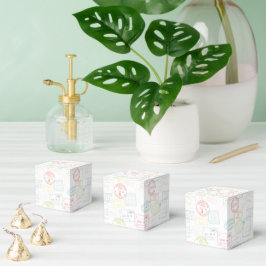 パスポートスタンプ パステル アップ&アウェイ パーティーファヴォリーボックス フェイバーボックス