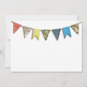 パスポートスタンプ 旅行 ご招待カード-ありがとうございます (裏面)