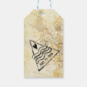 パスポートマップギフトラベル ギフトタグ (裏面)