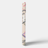 パスポート切手の旅行 Case-Mate iPhoneケース (裏面 / 右)