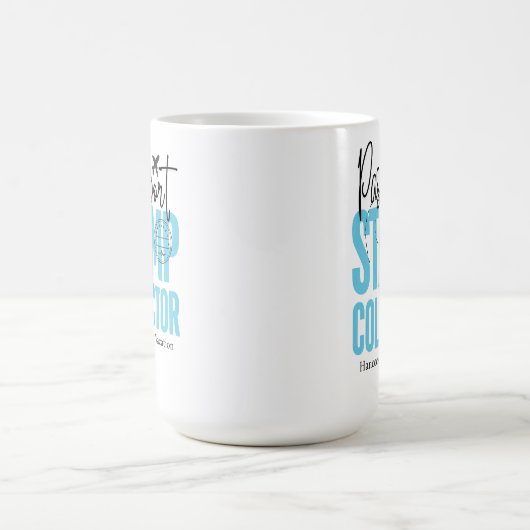 パスポート印紙収集機のMAG コーヒーマグカップ (中央)