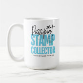 パスポート印紙収集機のMAG コーヒーマグカップ (左)