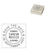 パスポート宛先の結婚式の日付を保存 ラバースタンプ (押印)