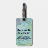 パスポート荷物タグ ラゲッジタグ (裏面縦)