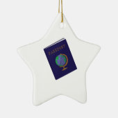 パスポート セラミックオーナメント (右)