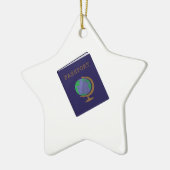パスポート セラミックオーナメント (左)