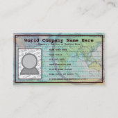 パスポート 名刺 (裏面)