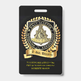 パスマスター/ナイトテンプル バッジ