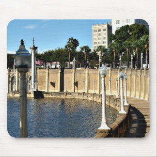 パスレイクのまわりに鏡 マウスパッド