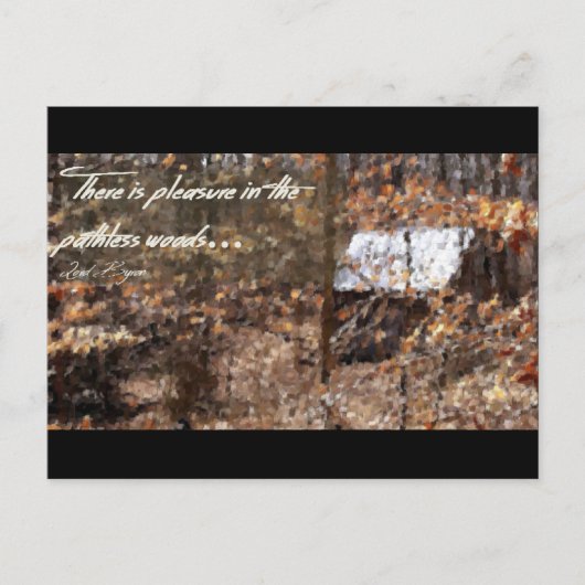 パスレスウッド ポストカード (正面)