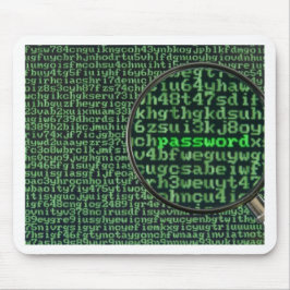 パスワードのために切り刻むこと マウスパッド