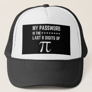 パスワードはPiの最後の8桁である キャップ