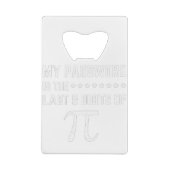 パスワードはPiの最後の8桁である クレジットカード栓抜き (裏面)