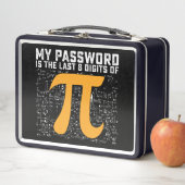 パスワードはPi日の計算の最後の8桁である メタルランチボックス (インサイチュ)