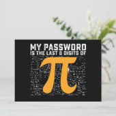 パスワードはPi日の計算の最後の8桁である 招待状 (スタンド正面)