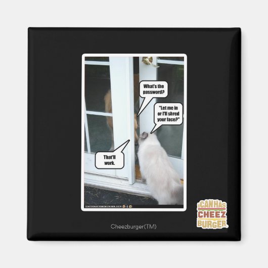 パスワードを入力 マグネット (正面)