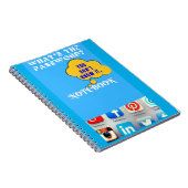 パスワードスパイラルノートブックとは ノートブック (右側)