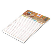 パスワードログ ノートパッド (アングル)