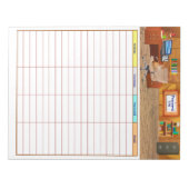 パスワードログ ノートパッド (正面)