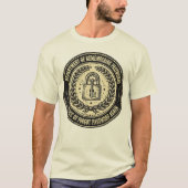 パスワード紛失部署 楽しいITサポート技術者 Tシャツ (正面)