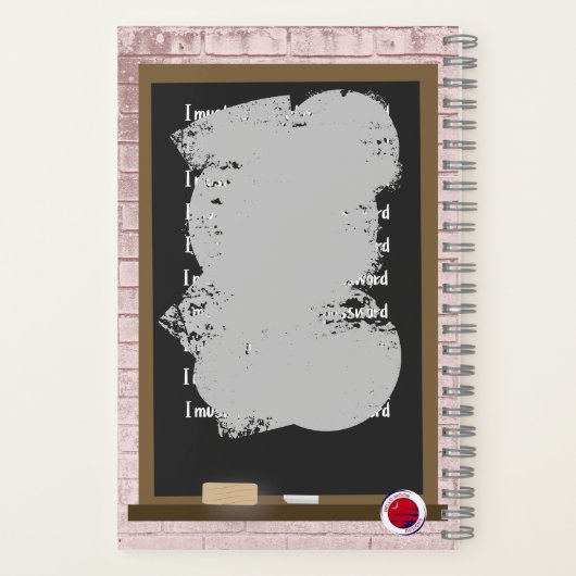 パスワード ノートブック (裏面)