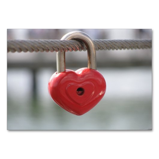 パスワードKeeperノートカード テーブルナンバー (正面)