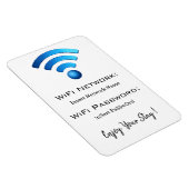 パスワードwifi詳細 マグネット (右側)