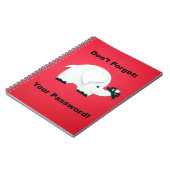 パスワ忘れードを使用しない ノートブック (左側)