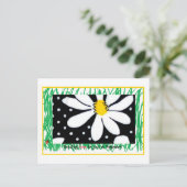 パスーバーデイジーはがき ポストカード (スタンド正面)