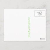 パスーバーデイジーはがき ポストカード (裏面)