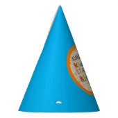 パスーバーパーティーハットザキッズテーブル パーティーハット (左)